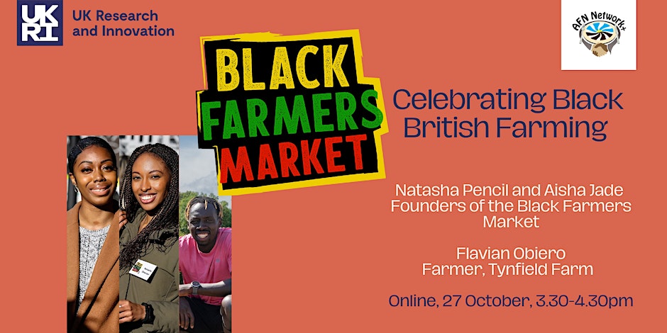 Promotional image for Celebrating Black British Farming event